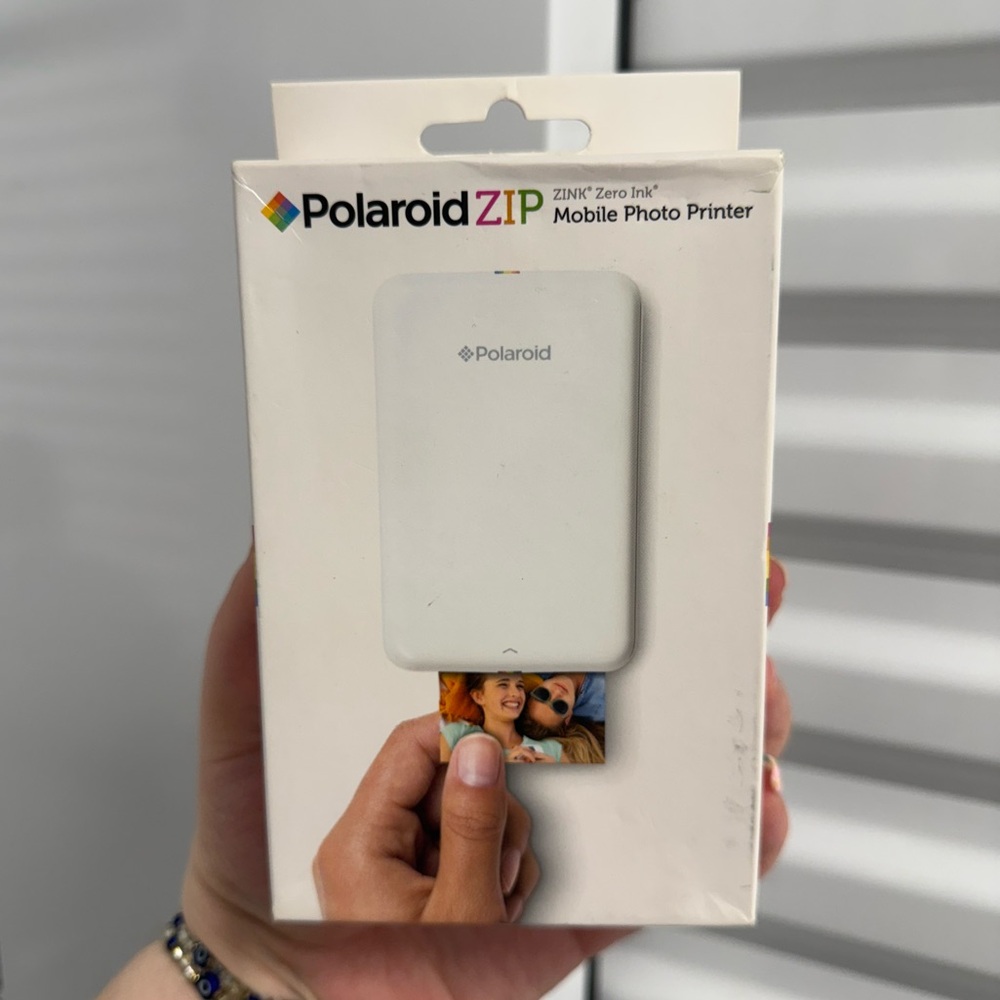 Polaroid ZIP Mobile Photo Printer - NEW, NEVER USED ( Box Damaged )